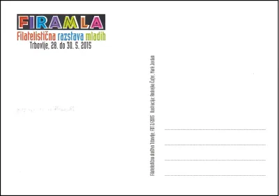 FIRAMLA FILATELISTIČNA RAZSTAVA MLADIH 
